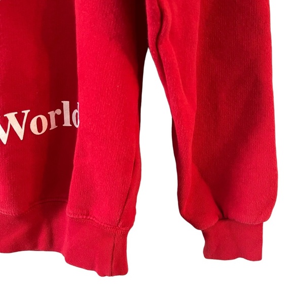 Vintage Walt Disney World Minnie Mouse crewneck red graphic sweatshirt small - Picture 4 of 5